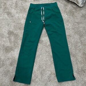 Hunter green scrub pants